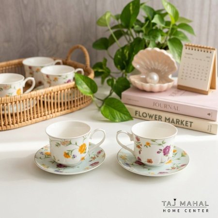 صحن أخضر باستيل